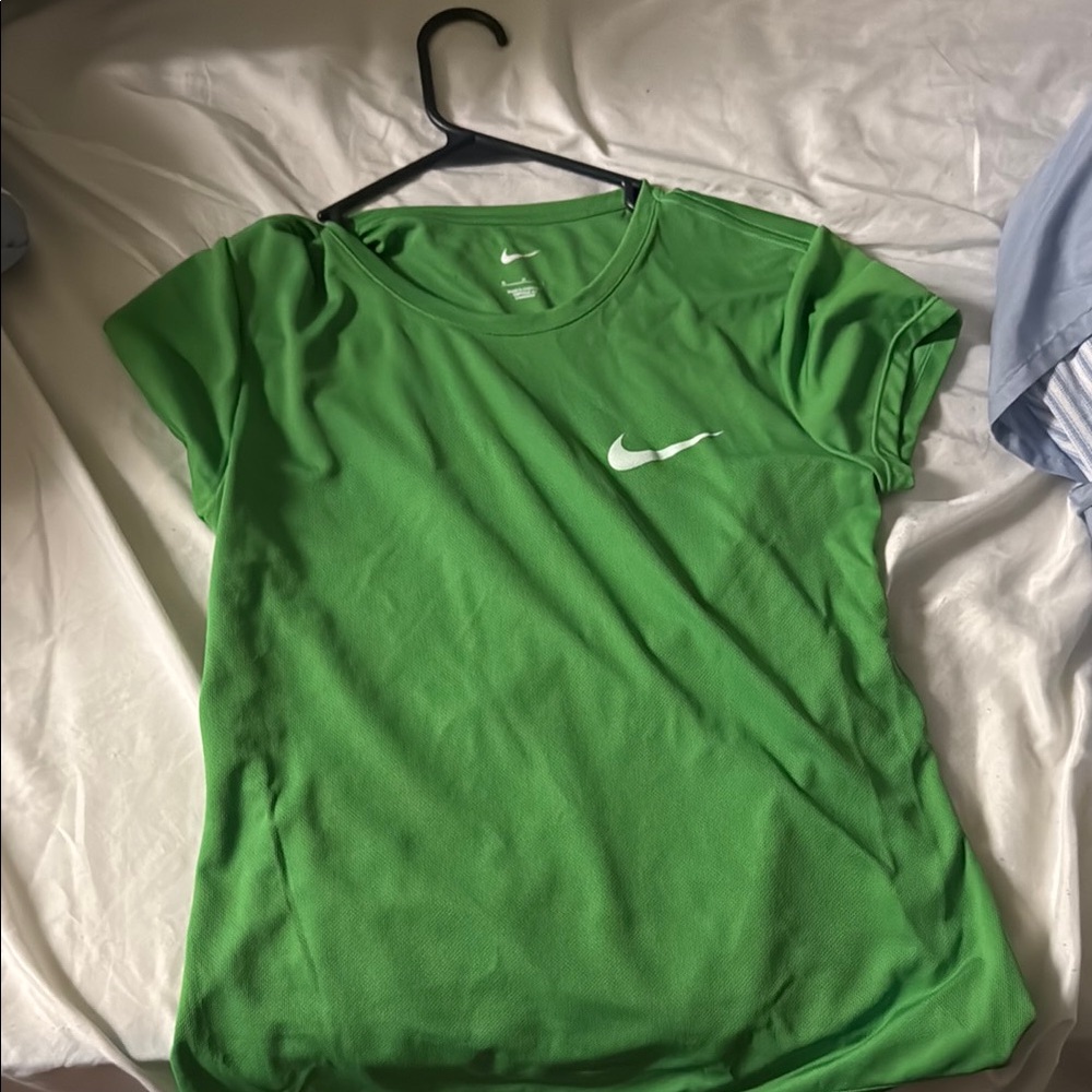 Nike Green T-Shirt with White Logo